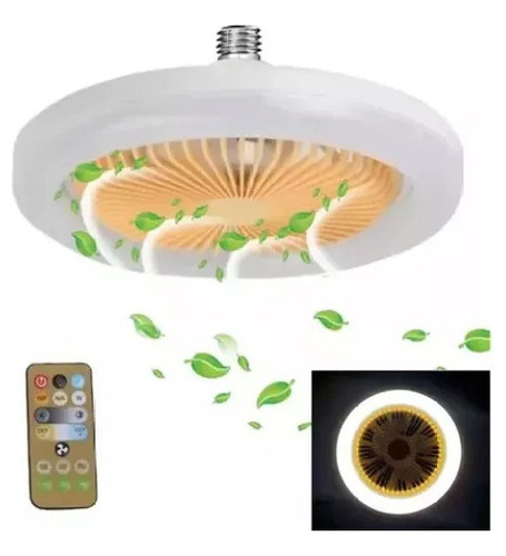 Genial Lámpara Led Para Ventilador De Techo Con Mando A Dist