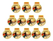 Comprar 12 Uds. De Medallas De Fútbol Para , Colección De Medallas