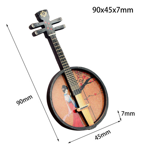 1:12 1:6 Casa De Muñecas Instrumento Musical En Gu Nguyen
