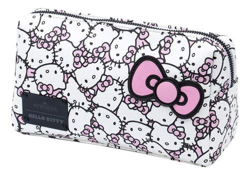 Impressions Vanity Hello Kitty Bolsa Cosmética Con Piel Sint