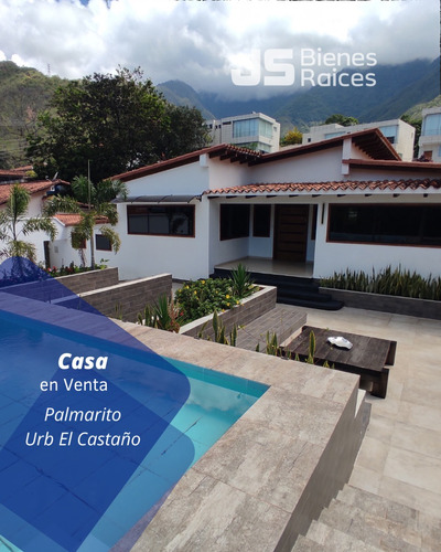 Exclusiva Casa Quinta En Venta En Palmarito El Castaño 04js