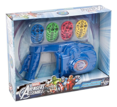 Avengers Space Shooter Ditoys Lanzador Juego