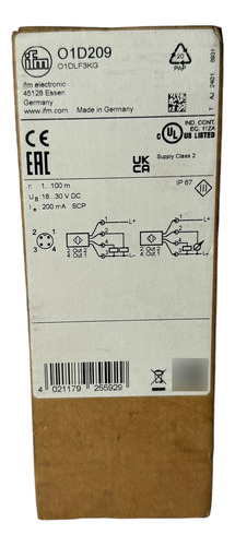 Sensor De Distancia Óptico O1d209 O1dlf3kg Ifm (Usado)