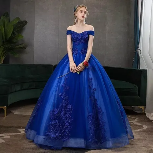 Vestido Quinceañera Fino Bonito Barato Azul Quince Años Xv Vestido Quinceañera Fino Bonito Barato Azul Quince Años Xv