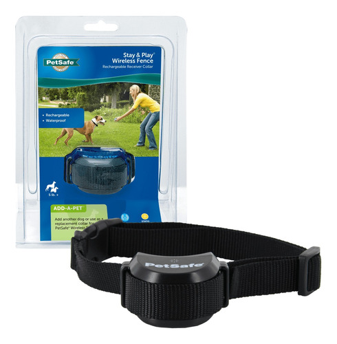 Petsafe Stay & Play - Collar Receptor Inalámbrico Negro