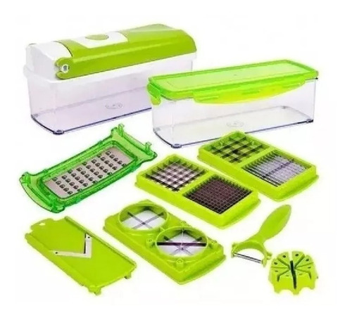 Pica Todo Nicer Dicer Plus Genius Rayador Pela Todo Cocina