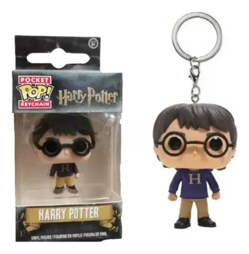 Llavero Pocket Pop: Harry Potter Suéter Morado