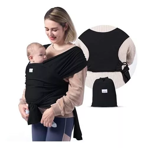  Flwrgirl Fular portabebés, portabebés ajustable para recién  nacidos a niños pequeños, fácil de llevar, estilo camiseta, envoltura de  bebé para papá y mamá (tela de malla, azul) : Bebés