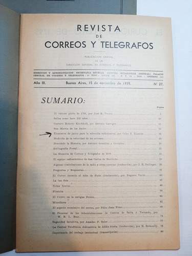 Imagen 4 de 9 de Antigua Revista De Correos Y Telegrafos Lote X 6 Ro 1173