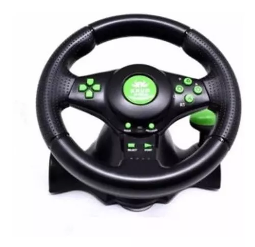 Controle Volante Jogo Carro Xbox360 Ps3 Pc Usb Kp-5815A Knup na