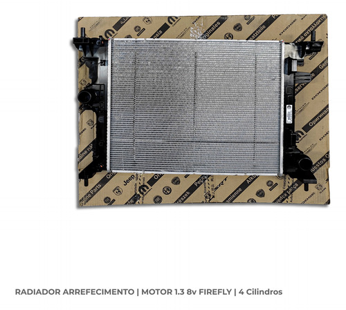 Radiador Original Genuíno Fiat Nova Strada 1.3 Freedom