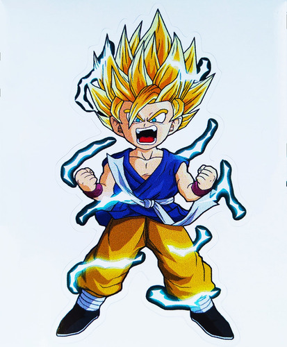 X10 Calcomanías Vinilo Dragón Ball Z Goku 10cm Alta Calidad | MercadoLibre X10 Calcomanías Vinilo Dragón Ball Z Goku 10cm Alta Calidad | MercadoLibre