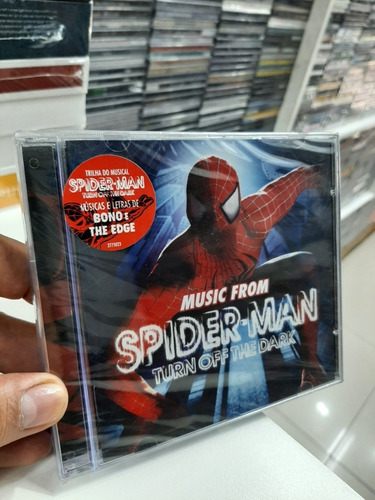 Cd - Music From - Spider - Man - ( Turn Of The Dark ) Trilha