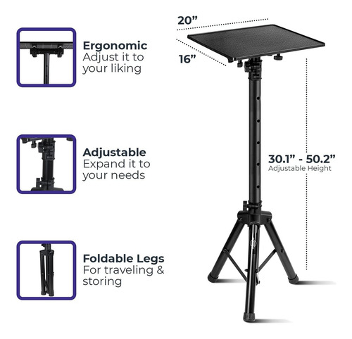 Soporte De Suelo Para Laptop, Trípode Para Computadora, Proy
