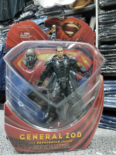 Dc Movie Masters, General Zod, Con Armadura Kriptoniana!! (Usado)