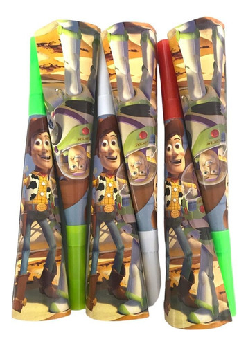 6 Cornetas Para Fiesta Con Tematica De Toy Story