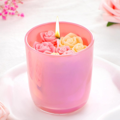 Tondiamo Día Vela Perfumada Vela Rose Aromaterapia Regalo 9