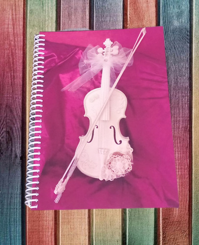 Cuaderno Pentagramado Personalizado