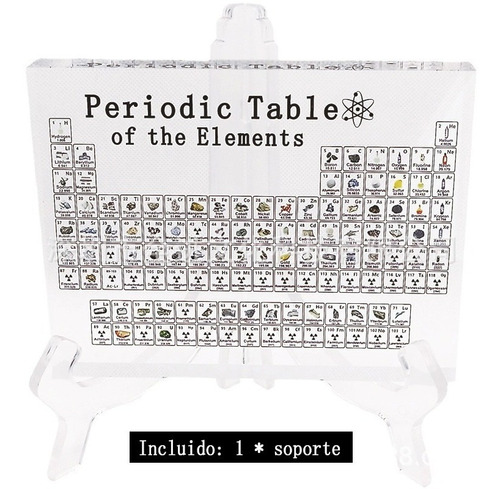 Tabla Periódica Elementos Quimicos Reales Muestras Cá