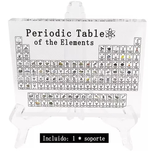 Tabla Periódica Elementos Quimicos Reales Muestras Cá