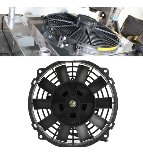 Abanico Eléctrico Universal 8in 10 Aspas 12v 80w