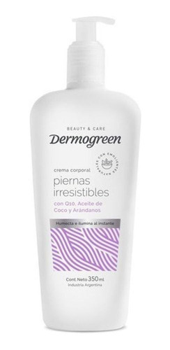 Dermogreen Cremas Piernas Irresistibles X350 