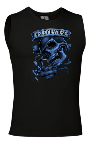 Musculosa Algodón 100% De Calidad Harley Davidson 