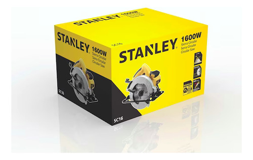 Sierra Circular 7 1/4 1600 Watts 24d Stanley