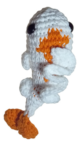 Pez Koi Tejido Crochet. Amigurumi Pececito Carpa Nishikigoi