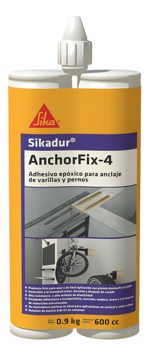 Adesivo de ancoragem de haste e parafuso Sikadur Anchorfix 4