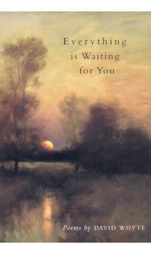 Everything Is Waiting For You, De David Whyte. Editorial Many Rivers Pr, Tapa Blanda En Inglés