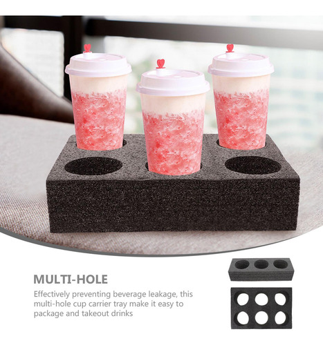 2 Piezas Takeaway Cup Cuper Cuper Capera Portable Babeza