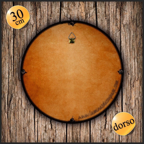 Imagen 2 de 2 de #03 - Cuadro Decorativo Vintage 30 Cm / Perro Listen Up Dog
