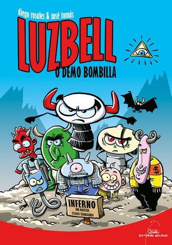 Libro Luzbell. O Demo Bombilla (banda Deseñada) - Rosalezs,