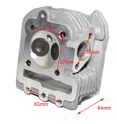 Válvula Egr De 57,4 Mm De Culata De Motor Para 125cc-150cc
