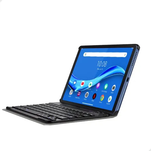 Tablet C/ Teclado + Capa Entrada De Chip 6gbram 128 5g E1035