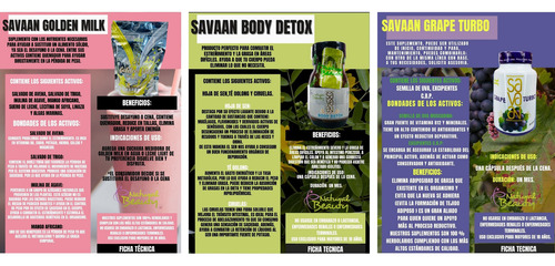 Paquete Especial | Grape Turbo + Golden Milk + Body Detox
