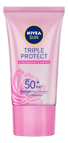 Protetor Facial Nivea Sun Pele Radiante Fps50 40ml