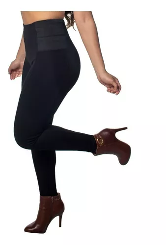 Leggins Casuales Mujer Evicks Tela Strech Leggins Tiro Alto