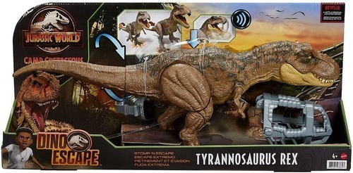 Tyrannosaurus Rex Escape Extremo Jurassic World C/sonido Din