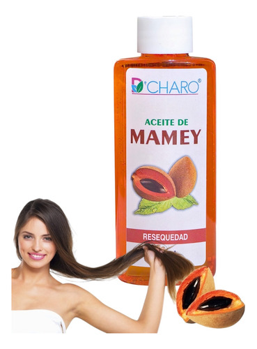 Aceite De Mamey Uso Cosmético Vs Resequedad Pelo Suave 65 Ml