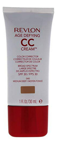 Cc Cream Revlon Age Defying, Medio Profundo/040, 1 Oz