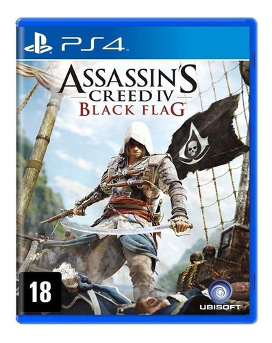 Imagen 1 de 4 de Assassin's Creed IV Black Flag Standard Edition Ubisoft PS4 Físico