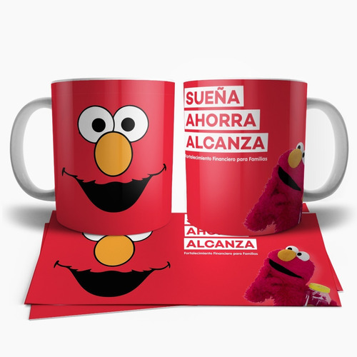 Plaza Sésamo Elmo Taza Tu Propio Estilo