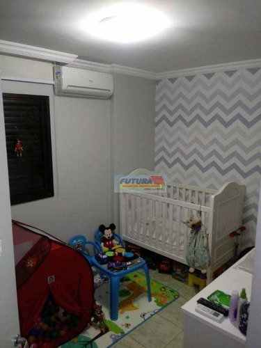 Imagem 6 de 7 de Apartamento Com 2 Dormitórios À Venda, 77 M² Por R$ 420.000,00 - Itararé - São Vicente/sp - Ap2512