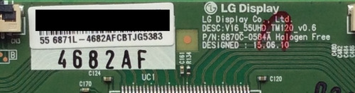 T-con Para Tv Philips 6871l-4682a / 6870c-0584a / 55pfl5601 (Usado)