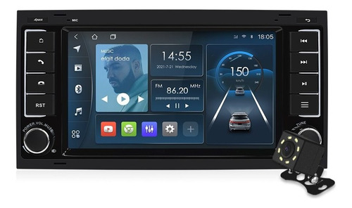 Estéreo 1+32g Para Vw Touareg Transporter T5 Multivan Gps Fm