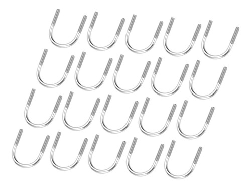 Juego De 20 Piezas En Forma De U De Acero Inoxidable 304 M6x