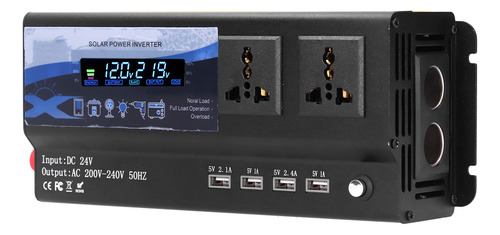 Transformador De Voltaje Para Automóvil, 6000 W, Inversor De