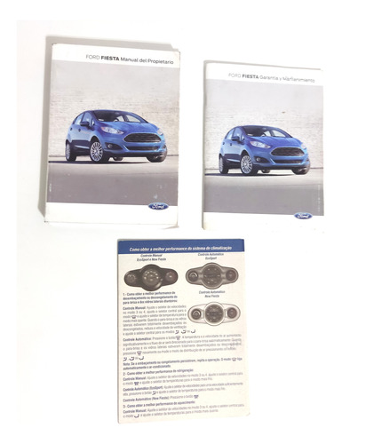 Manual Propietario Ford Fiesta 2017 Libro Usuario Sync Se S